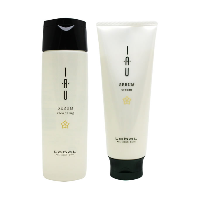 ルベル イオセラム クレンジング <シャンプー> + クリーム <ヘアトリートメント> 各200mL セット
