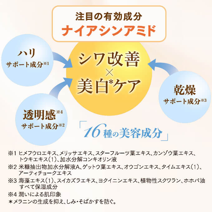 La LUMINEUSE ラ・ルミニューズ リンクル＆ホワイトAIOクリーム 50g