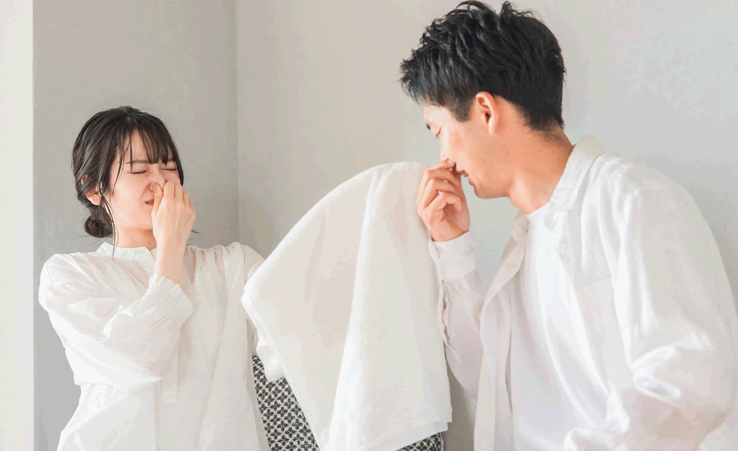 洗濯物が臭い