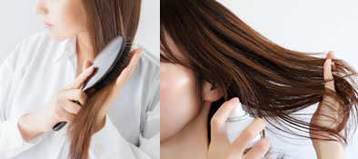 艶出しスプレー使い方