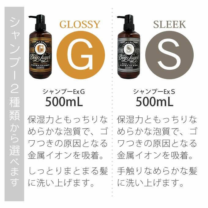 モルトベーネ ディープレイヤー シャンプー 500mL + トリートメント