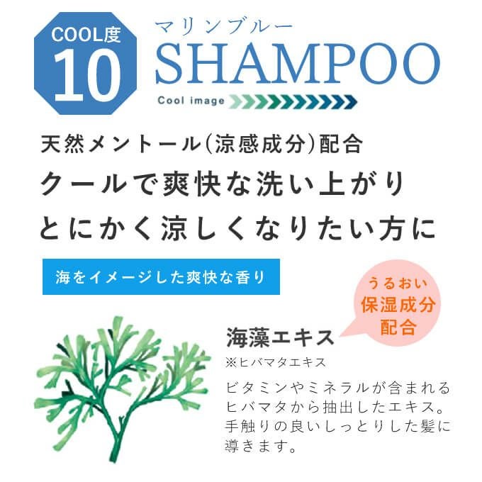 サンコール 2025 ミントベル MV マリンブルー シャンプー 250mL｜美容