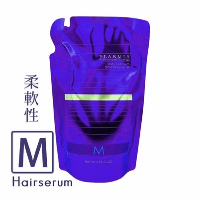 ミルボン プラーミア ヘアセラム シャンプー M 400mL (詰替)｜美容室 