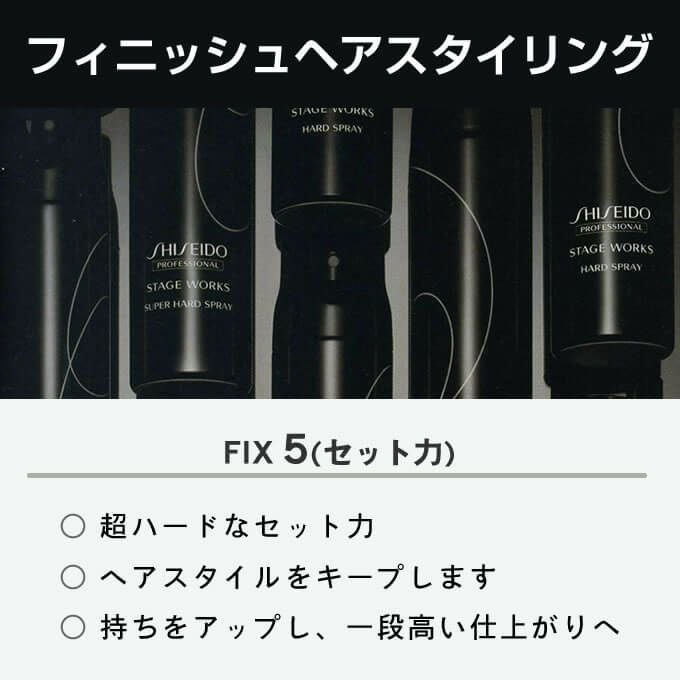 資生堂 ステージワークス スーパーハードスプレー 180g｜美容室専売品