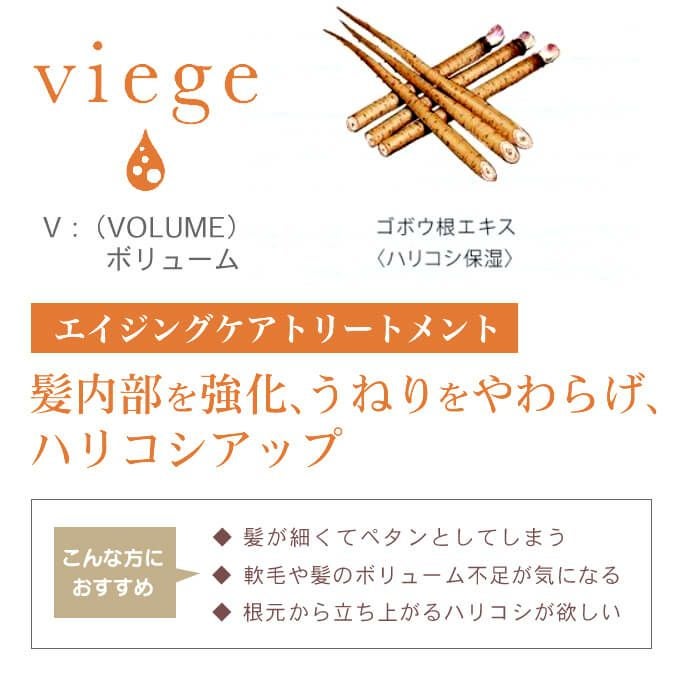 ルベル ヴィージェ ヘアトリートメント V(ボリューム) 600mL｜美容室