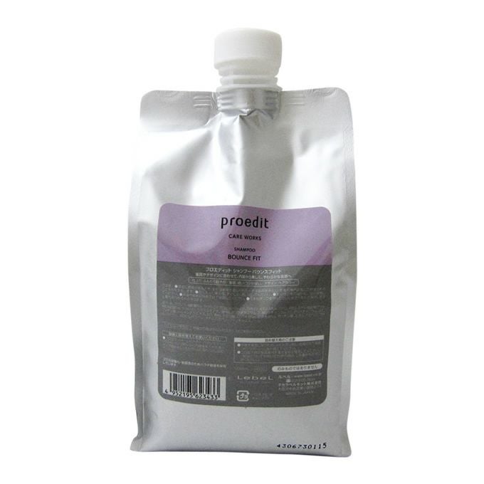 ルベル プロエディット ケアワークス シャンプー バウンスフィット 1000mL (詰替)