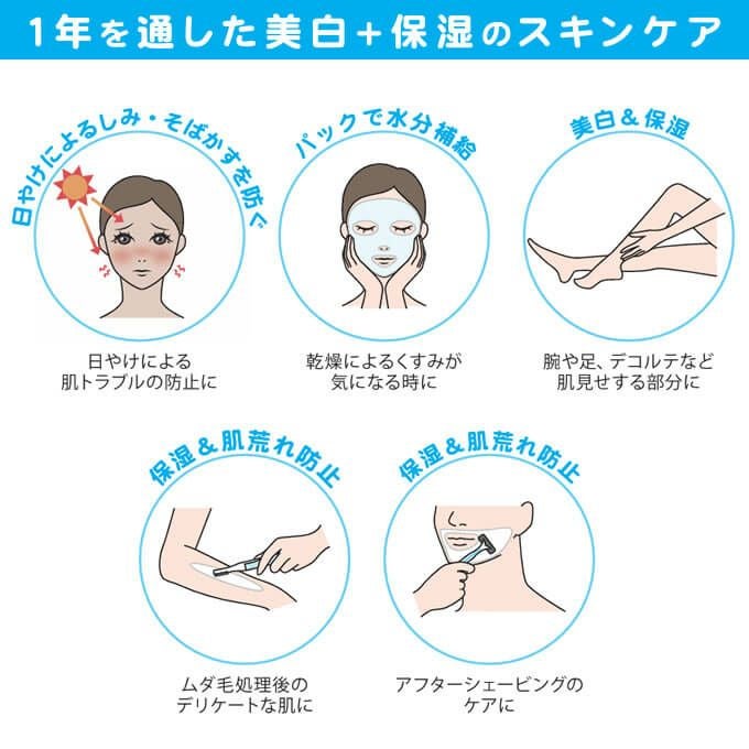 蘆薈麗 全身薬用美白ジェル 170g｜美容室専売品のナカノザダイレクト本店
