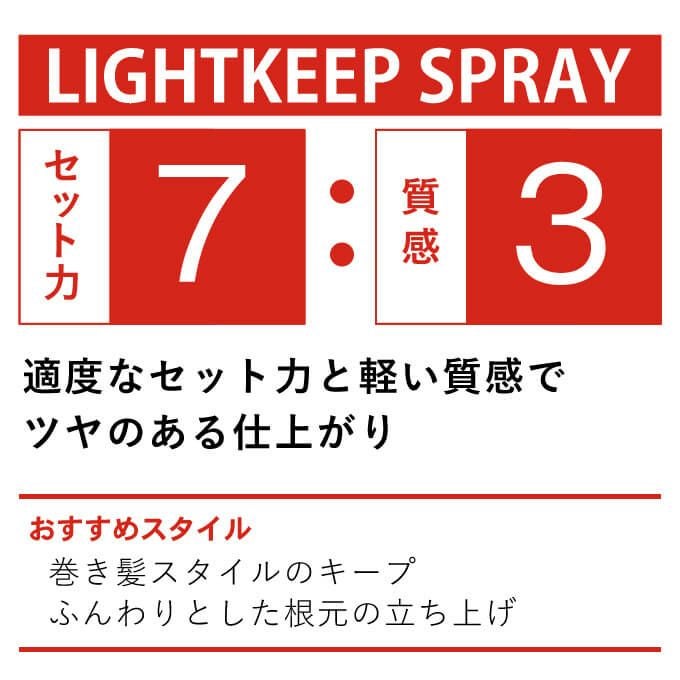 デミ ウェーボ デザインポッド ライトキープスプレー 220mL｜美容室