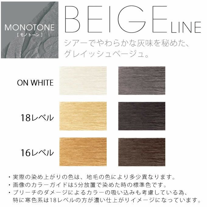 ホーユー イロジカケ ベージュライン モノトーン 80g 医薬部外品｜美容