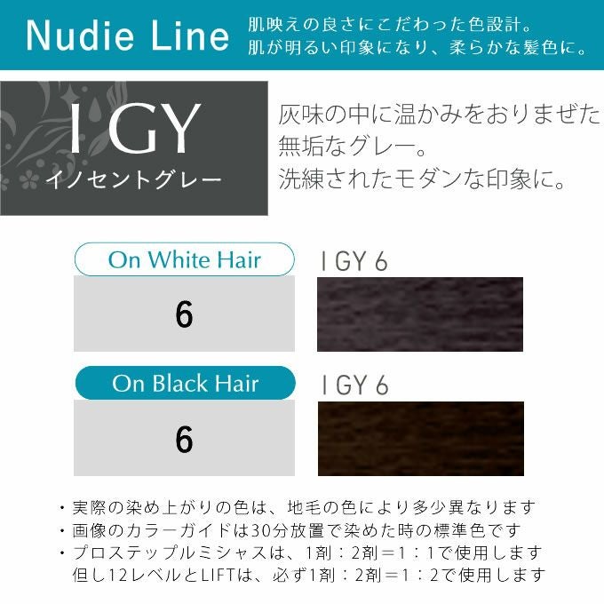ホーユー プロステップ ルミシャス ファッションカラー I GY 6