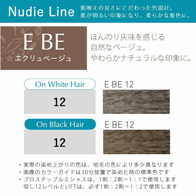 ホーユー プロステップ ルミシャス ファッションカラー E BE 12