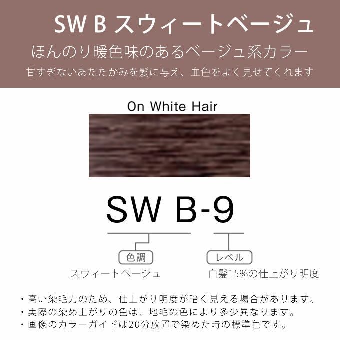ホーユー プロマスター アプリエグロー SW B-9 スウィートベージュ 80g