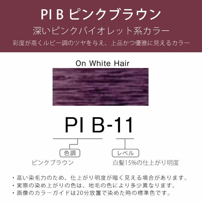 ホーユー プロマスター アプリエグロー PI B-11 ピンクブラウン 80g