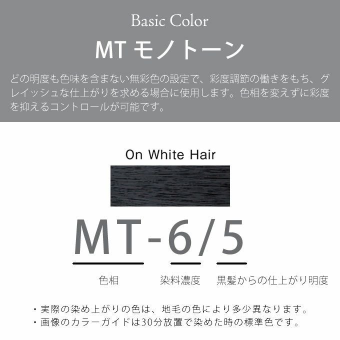 ホーユー プロマスター MT-6/5 モノトーン 80g 医薬部外品｜美容室専売