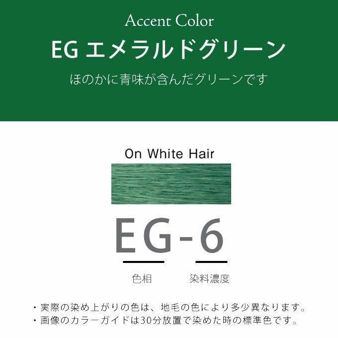 ホーユー プロマスター EG-6 エメラルドグリーン 80g 医薬部外品｜美容