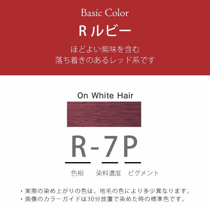 ホーユー プロマスター ピグメント R-7P ルビー 80g 医薬部外品｜美容