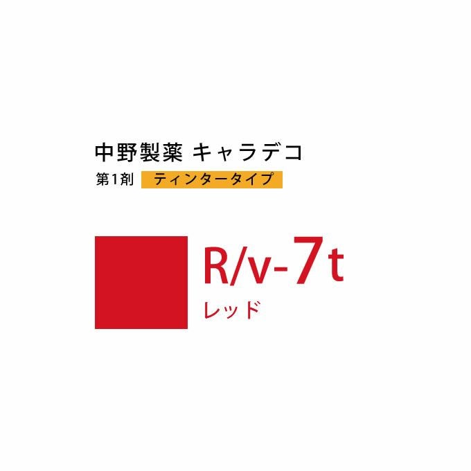 ナカノ キャラデコ R/v-7t レッド ティンタータイプ 80g （第1剤