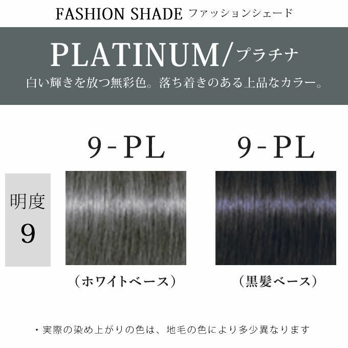 シュワルツコフ テラ by エッセンシティ プラチナ 9-PL 85g （第1剤