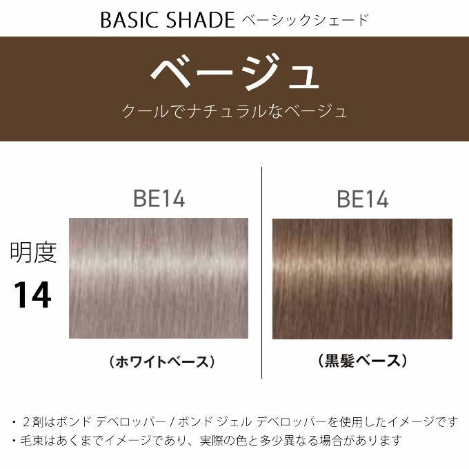 シュワルツコフ ファイバープレックス ボンドカラー BE14 80g （第1剤
