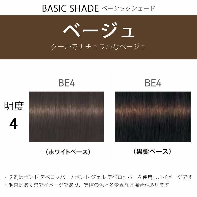 シュワルツコフ ファイバープレックス ボンドカラー BE4 80g （第1剤