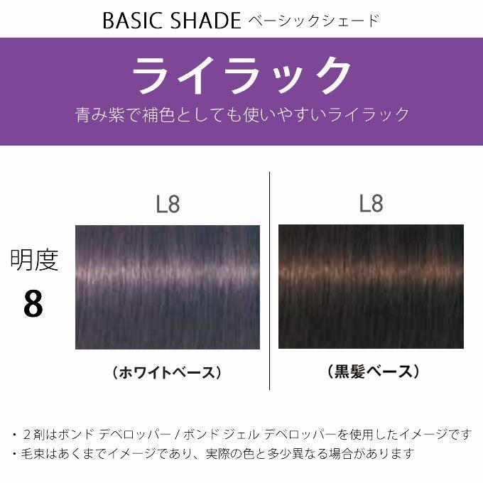 シュワルツコフ ファイバープレックス ボンドカラー L8 80g （第1剤