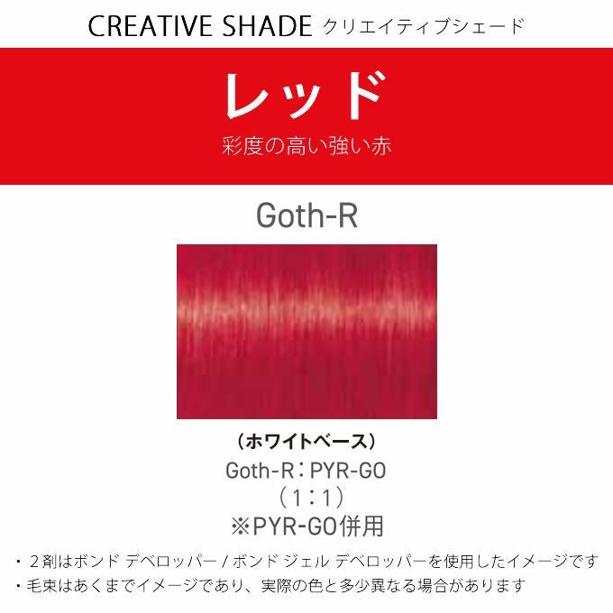 シュワルツコフ ファイバープレックス ボンドカラー Goth-R 80g （第1