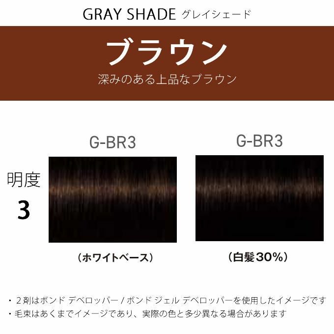 シュワルツコフ ファイバープレックス ボンドカラー G-BR3 80g （第1剤