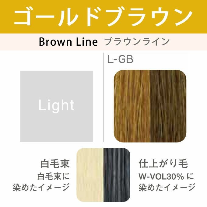 アリミノ カラーストーリー オアシック L-GB ゴールドブラウン 150g