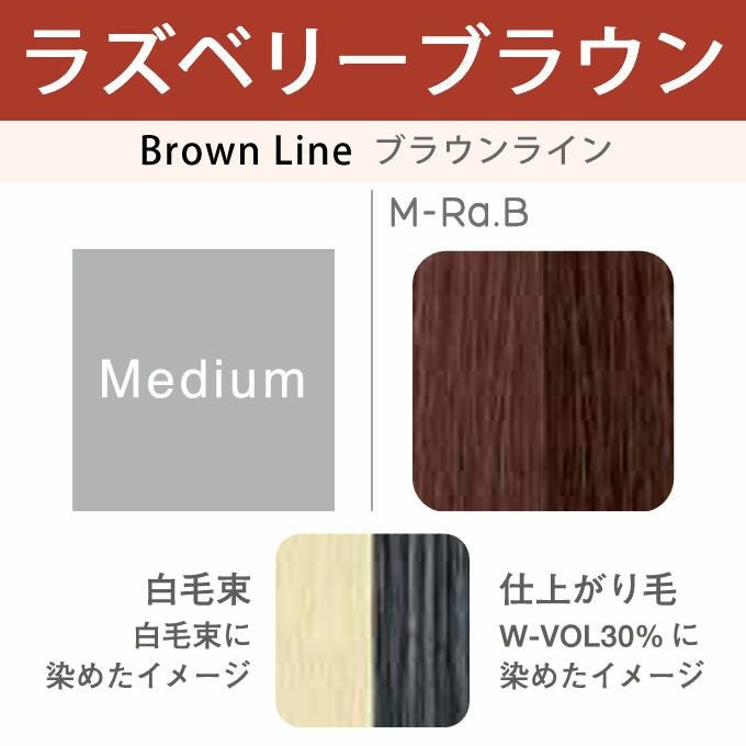 アリミノ カラーストーリー オアシック M-Ra.B ラズベリーブラウン