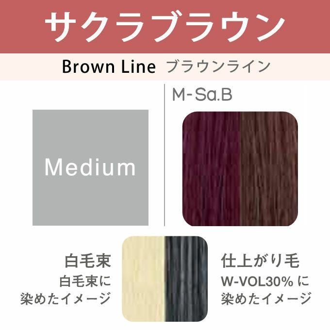 アリミノ カラーストーリー オアシック M-Sa.B サクラブラウン 150g