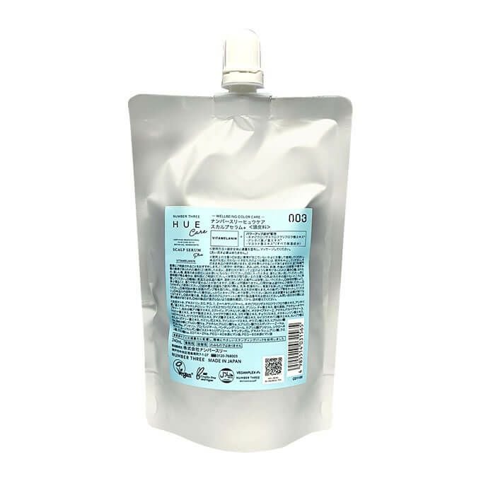 ナンバースリー ヒュウケア スカルプセラム プラス 240mL （詰替用