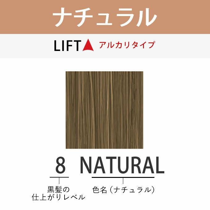 アリミノ アジアンカラーフェス 8NATURAL ナチュラル 85g （第1剤