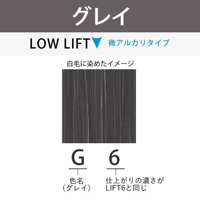 アリミノ アジアンカラーフェス G6 グレイ 85g （第1剤） 医薬部外品