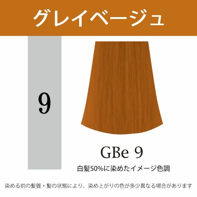ナプラ アクセスフリーHB グレイシスカラー GBe9 グレイベージュ 80g