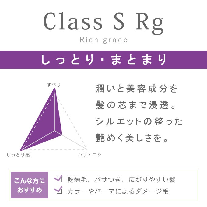 アジュバン CLass S Rg シャンプー1000mL(業務用詰替)｜美容室専売品