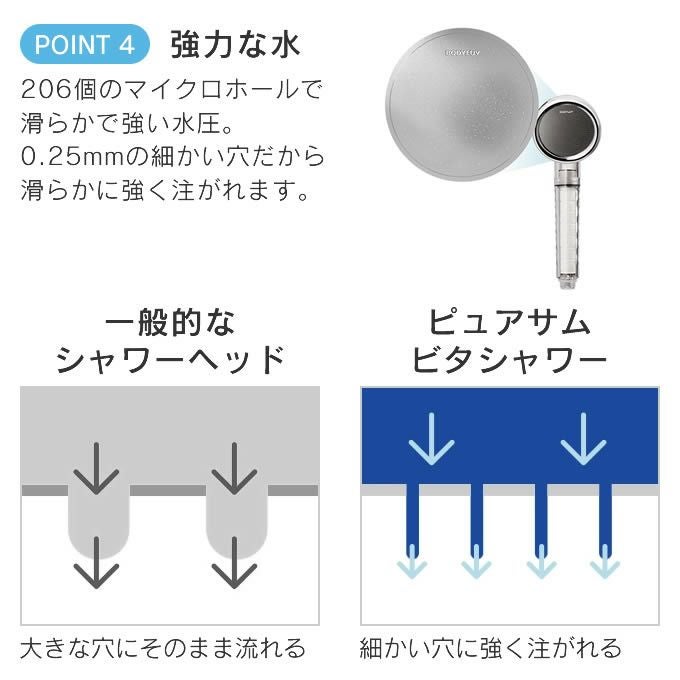 PURESOME ピュアサム 第二世代Vシャワーヘッド 選べる香り 【PVSH2PAC