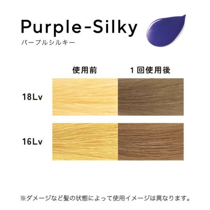 ルベル エドル カラーシャンプー PS（パープルシルキー） 150mL｜美容