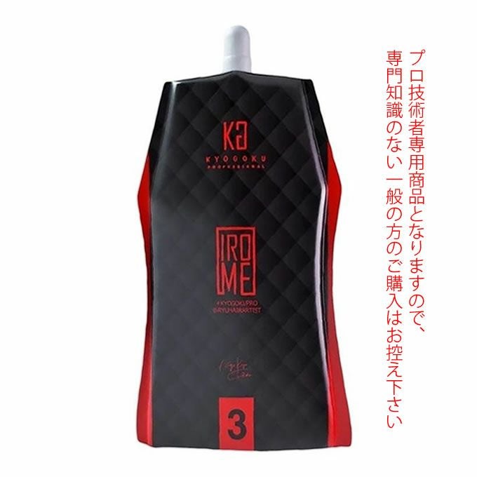 KYOGOKU IROME プレミアムオキシ 3% 1000mL（第2剤）医薬部外品