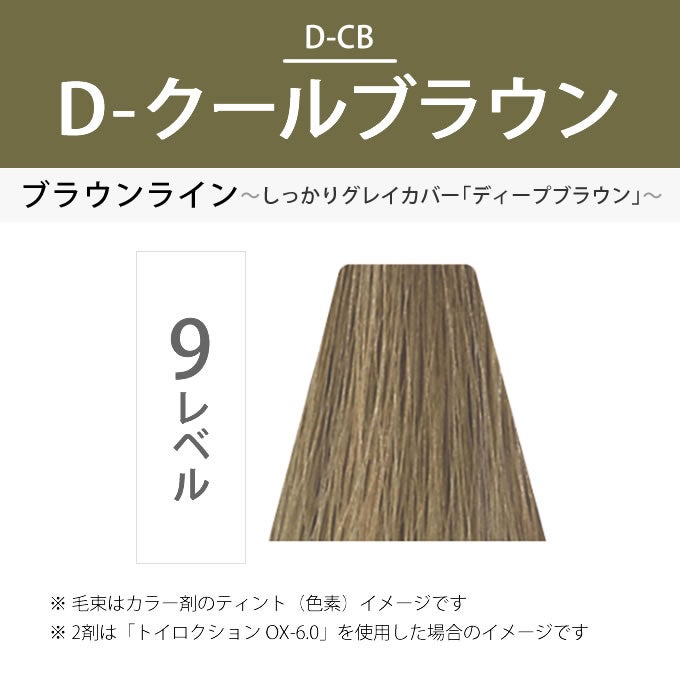デミ トイロクション D-9/CB（D-クールブラウン）第1剤 80g 医薬部外品