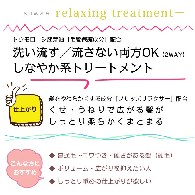 ミルボン スワエ リラクシング トリートメント+ 400g (詰替)｜美容室